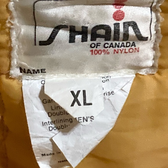 Vintage 1994 Hamilton Tiger Cats 125th Anniversary Shain CFL Bomber Jacket - Picture 4 of 4